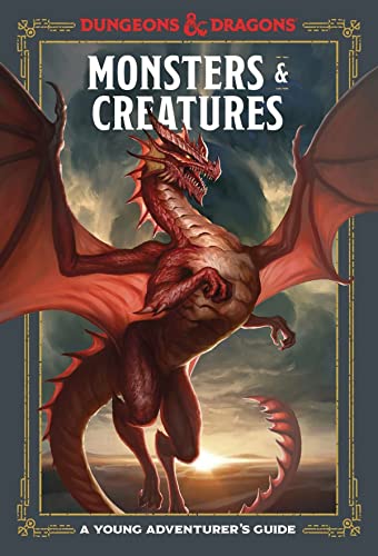 Monsters &amp Creatures (Dungeons &amp Dragons) A Young Adventurer's Guide [Hardcover]