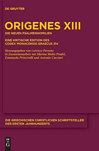 New Homilies on the Psalms  A Critical Edition of Codex Monacensis Graecus 314 [Hardcover]