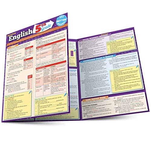 English 5th Grade [Fold-out book or cha]