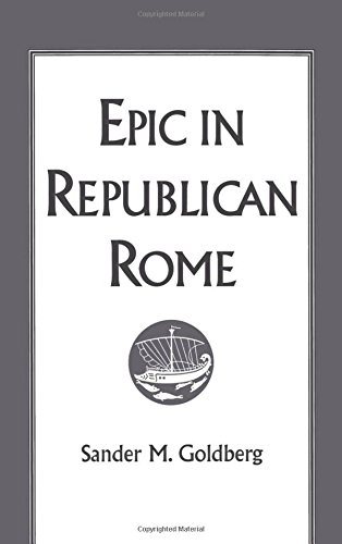 Epic in Republican Rome [Hardcover]