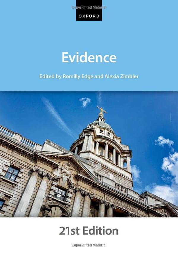 Evidence [Paperback]