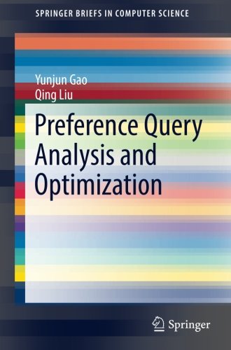 Preference Query Analysis and Optimization [Paperback]
