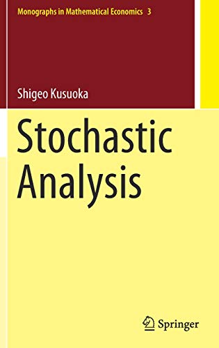 Stochastic Analysis [Hardcover]