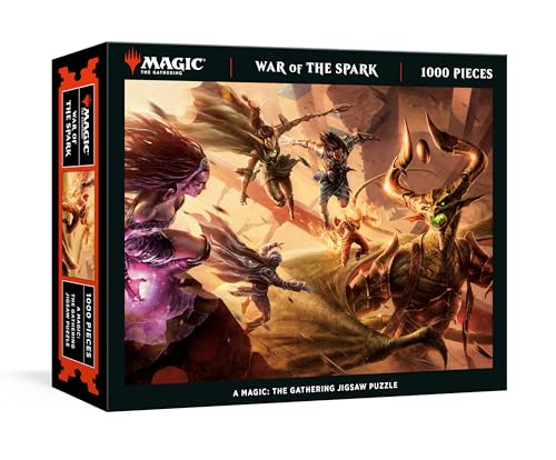 Magic The Gathering 1,000-Piece Puzzle War of the Spark A Magic The Gatherin [Game]