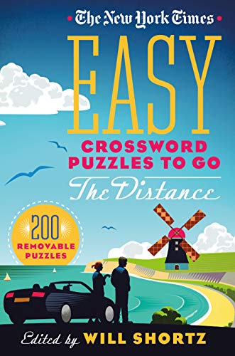 The New York Times Easy Crossword Puzzles to Go the Distance 200 Removable Puzz [Paperback]