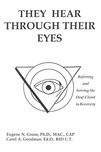 They Hear Through Their Eyes  Referring and Serving the Deaf Client in Recovery [Paperback]