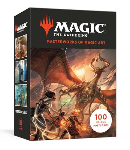 Magic The Gathering Postcard Set Masterworks of Magic Art Postcards [Cards]