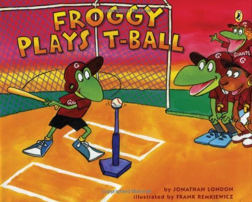 Froggy Plays T-ball [Paperback]