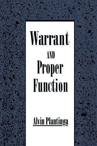 Warrant and Proper Function [Paperback]