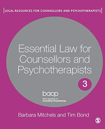 Essential Law for Counsellors and Psychotherapists [Paperback]