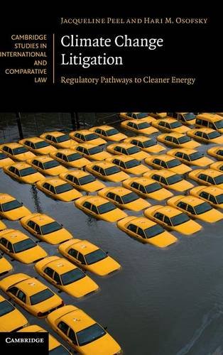 Climate Change Litigation Regulatory Pathways to Cleaner Energy [Hardcover]