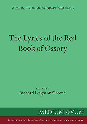 The Lyrics Of The Red Book Of Ossory [Paperback]