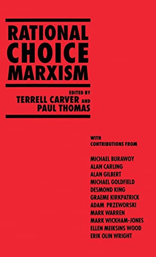 Rational Choice Marxism [Hardcover]