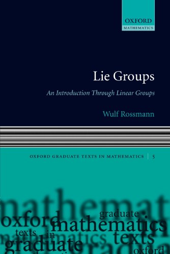 Lie Groups An Introduction through Linear Groups [Paperback]
