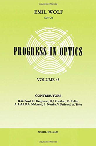 Progress in Optics [Hardcover]