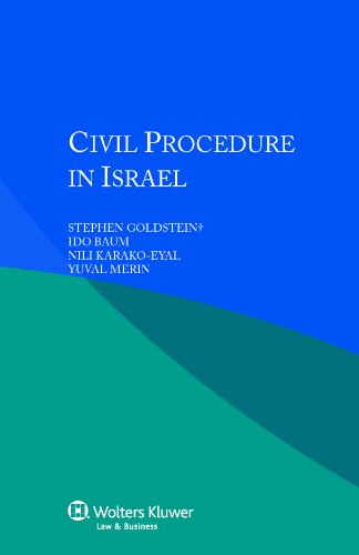 Civil Procedure In Israel [Paperback]