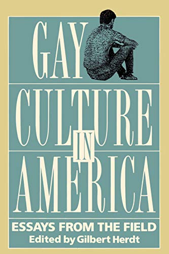 Gay Culture in America Essays from the Field [Paperback]