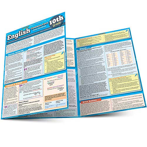 English Common Core 10th Grade [Fold-out book or cha]