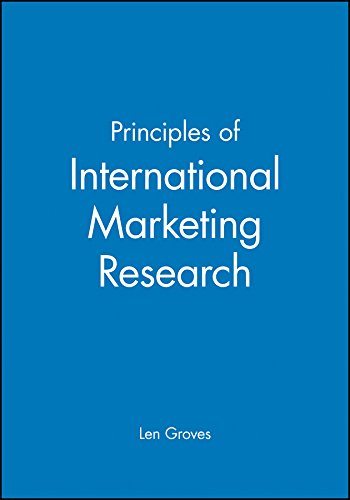 Principles of International Marketing Research [Paperback]