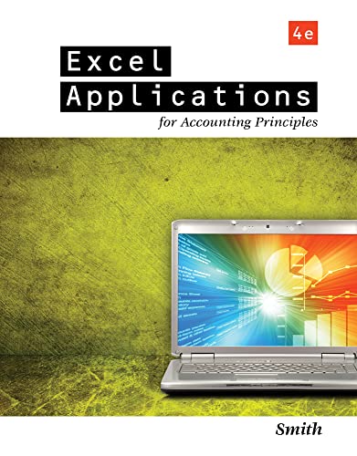 Excel Applications for Accounting Principles [Paperback]