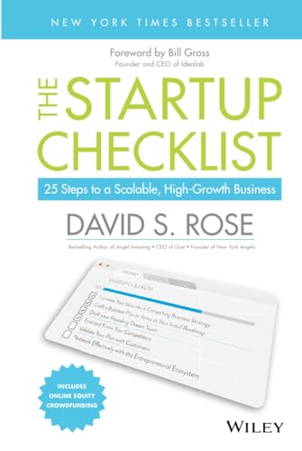 The Startup Checklist 25 Steps to a Scalable, High-Growth Business [Hardcover]