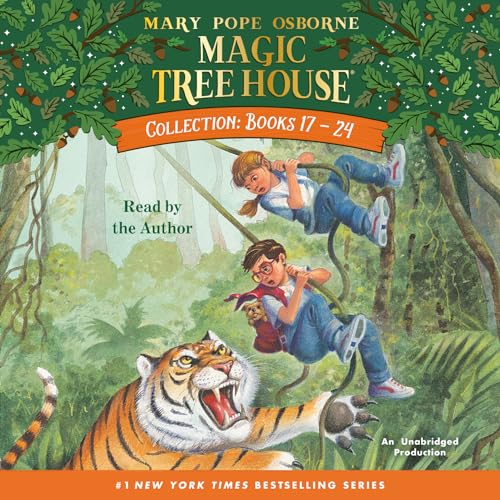 Magic Tree House Collection Books 17-24 [CD-Audio]