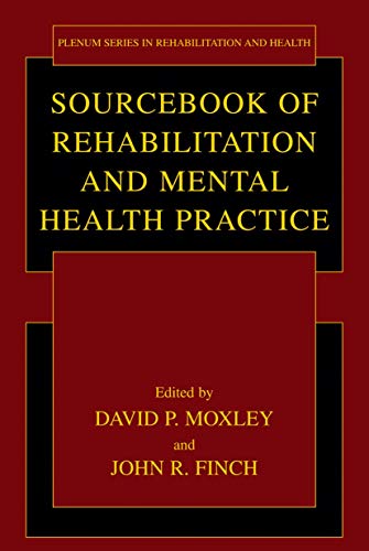 Sourcebook of Rehabilitation and Mental Health Practice [Paperback]