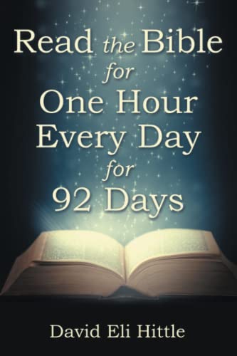 Read the Bible for One Hour Every Day for 92 Days [Paperback]