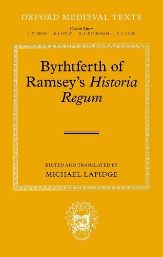 Byrhtferth of Ramsey's Historia Regum [Hardcover]
