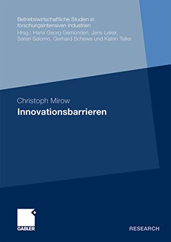 Innovationsbarrieren [Paperback]