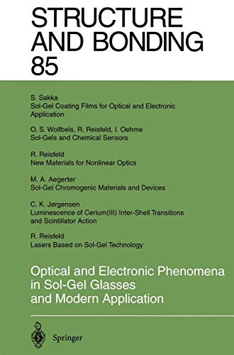 Optical and Electronic Phenomena in Sol-Gel Glasses and Modern Application [Paperback]