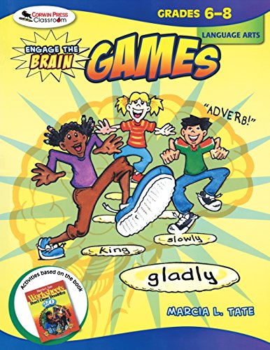 Engage the Brain Games,  Language Arts, Grades 6-8 [Paperback]