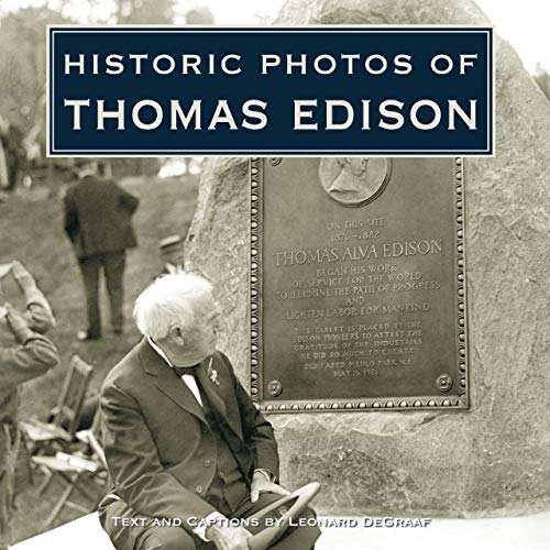 Historic Photos of Thomas Edison [Hardcover]