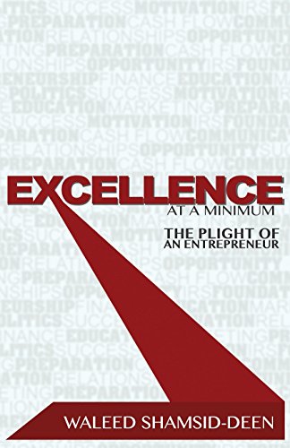 Excellence At A Minimum The Plight Of An Entreprenuer [Paperback]