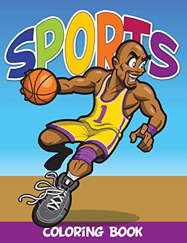 Sports Coloring Book [Paperback]