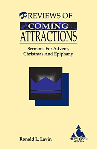 Previews Of Coming Attractions Sermons For Advent, Christmas, And Epiphany Cyc [Paperback]