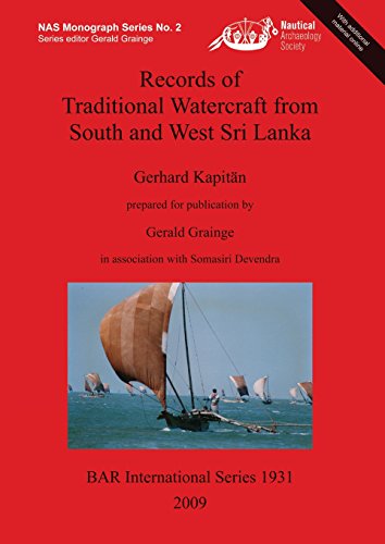 Records of Traditional Watercraft from South and West Sri Lanka [Paperback]