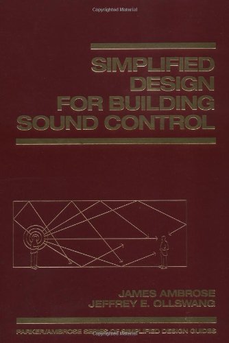 Simplified Design for Building Sound Control [Hardcover]