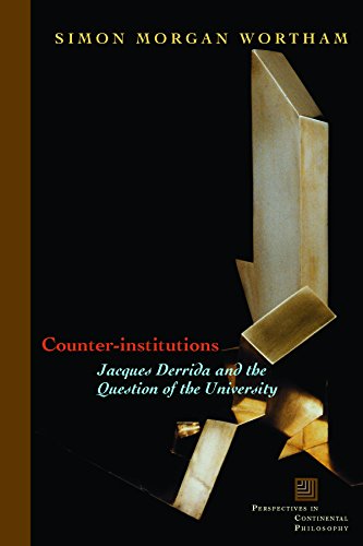 Counter-Institutions Jacques Derrida and the Question of the University [Hardcover]