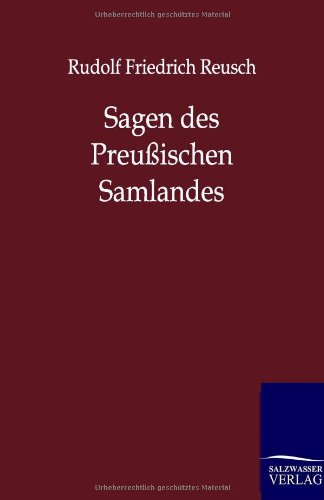 Sagen des Preuischen Samlandes [Paperback]