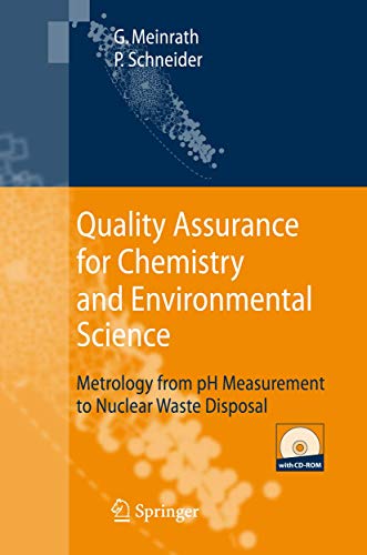 Quality Assurance for Chemistry and Environmental Science Metrology from pH Mea [Mixed media product]
