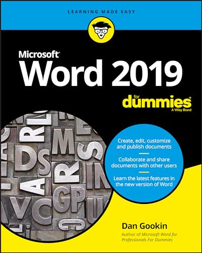 Word 2019 For Dummies [Paperback]