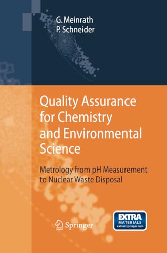 Quality Assurance for Chemistry and Environmental Science Metrology from pH Mea [Paperback]