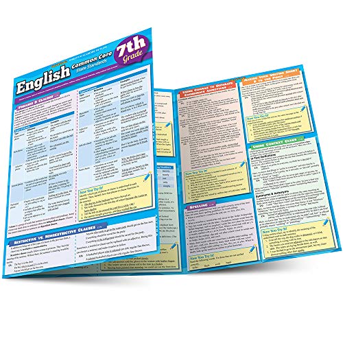 English Common Core 7th Grade [Fold-out book or cha]