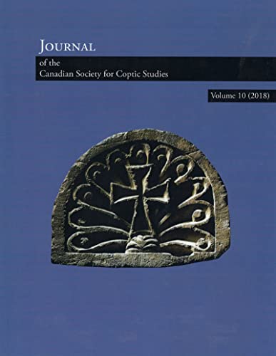 Journal of the Canadian Society of Coptic Studies, Volume 10 (2018) [Paperback]
