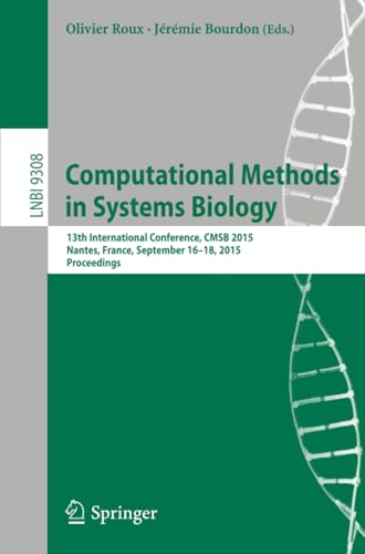 Computational Methods in Systems Biology 13th International Conference, CMSB 20 [Paperback]