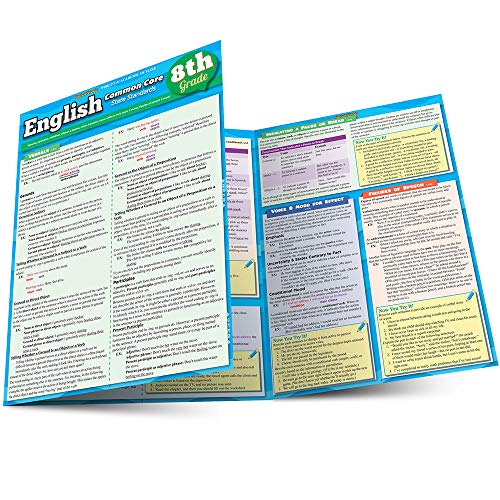 English Common Core 8th Grade [Fold-out book or cha]