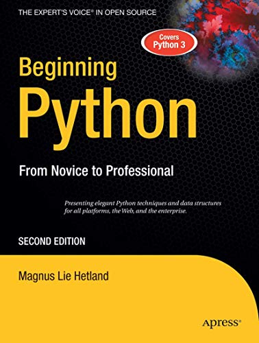 Beginning Python From Novice to Professional [Paperback]