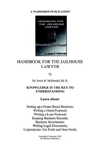 Handbook For Jailhouse Lawyers [Paperback]