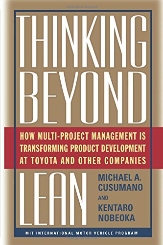 Thinking Beyond Lean How Multi Project Management is Transforming Produ [Paperback]